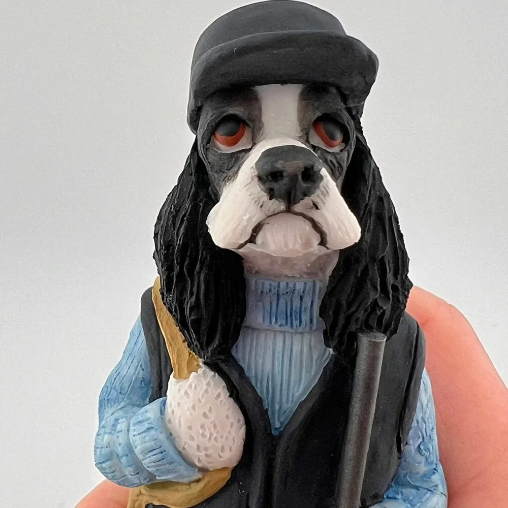 Robert Harrop Country Companions Spaniel Shooting Dog Figurine RH91